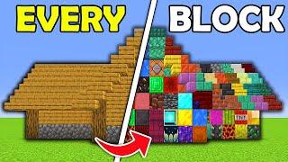 I Collected EVERY Block in Minecraft Hardcore Hindi