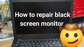 BLACK SCREEN NO DISPLAY LAPTOP MONITOR ️ Lenovo Acer hp Asus Dell Solved