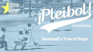 Baseball’s Tree of Hope ¡Pleibol In 3-minutes