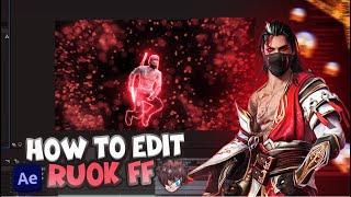 HOW TO EDIT LIKE RUOK FF  طريقة عمل مونتاج مثل RUOK FF ️