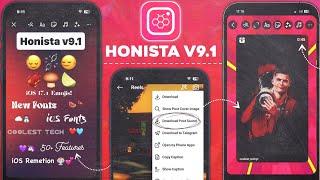 NEW Honista v9.1 Update  Honista iPhone Story Settings New Features Honista iOS 17.4 Emojis Fonts