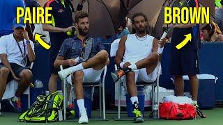 Tennis Most BIZARRE Doubles Match Youve NEVER Seen Before Dustin Brown & Benoit Paire Team Up