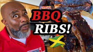 How to make FALL OFF THE BONE BBQ Ribs *Oven Style*  Deddys Kitchen