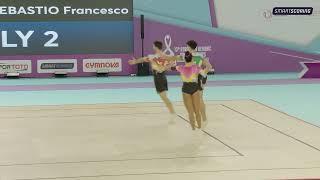 TRIO ITALY 2 13th European Aerobic Championships Antalya 2023