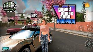 GTA 6 graphics modpack for gta sa android  you can download apk and data