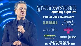  gamescom Opening Night Live 2023 Full Show - Call of Duty Mortal Kombat Cyberpunk Alan Wake