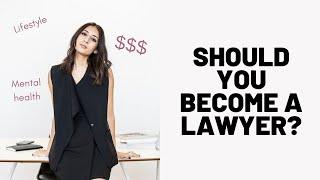 Should You Become a Lawyer?  Lawyer Salary Lifestyle Law School Tuition & more