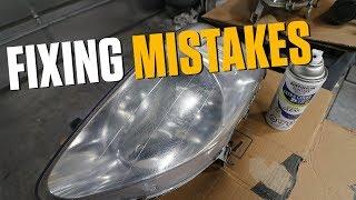 Repair Faded Headlights - Restore Aged Car Parts