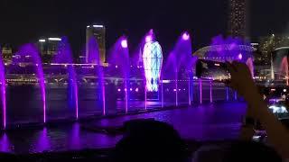 Taylor Swift Light and Water Show - “Cruel Summer” - Marina Bay Sands - Singapore