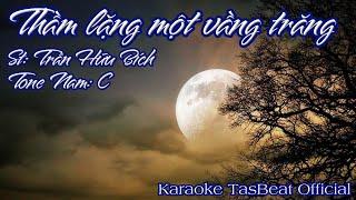 Karaoke Thầm Lặng Một Vầng Trăng Tone Nam  TAS BEAT