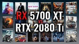 RX 5700 XT vs RTX 2080 Ti Benchmarks  Gaming Tests Review & Comparison  53 tests