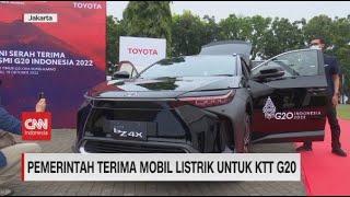 Pemerintah Terima Mobil Listrik untuk KTT G20