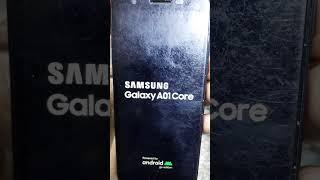 طريقة عمل فورمات لهاتف ساموسونغ موجود عليه رمز حماية formate samsung galaxy A01 cor أسهل طريقة