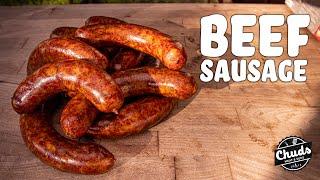 The Secret to Beef Sausage  Chuds BBQ