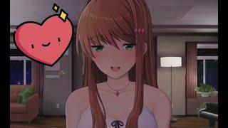 Telling Monika I feel in love with her - DDLC Monika After Story