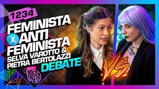 DEBATE FEMINISMO PIETRA BERTOLAZZI X SELVA ESPECTRO CINZA - Inteligência Ltda. Podcast #1234