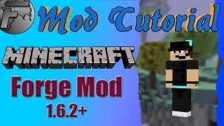 Minecraft Mod Tutorial - Forge Mod 1.6.2 - Installationsanleitung ohne Installer