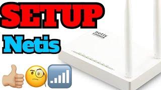 How to Setup Netis  DSL Modem Router in 1 Minute