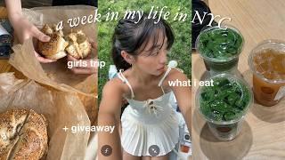 SUMMER IN NYC VLOG  a week in my life what i eat thrifting girls trip + 1M GIVEAWAY CLOSED