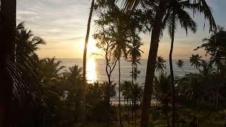Dawn on Goyambokka Beach in Sri Lanka