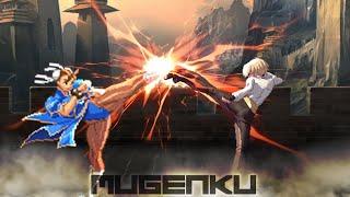 B-Chun Li vs King-Pre. Capcom vs SNK. King of Fighters KOF vs Street Fighter MUGEN Multiverse