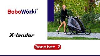 X-lander Booster 2 przyczepka rowerowa  BoboWózki®