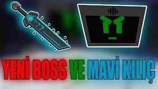 YENİ ROBOT BOSS  *BEDAVA* YENİ MAVİ KILIÇ NASIL ALINIR ?  Roblox  Gemi Yapma Oyunu