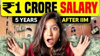 IIM Salary After 5 Years 1 CRORE Possible?