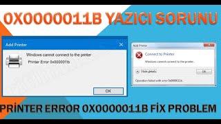 0X0000011B YAZICI SORUNU ÇÖZÜLDÜ