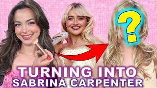 Turning into Sabrina Carpenter - Merrell Twins