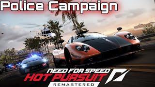 Need For Speed Hot Pursuit Remastered Full Playthrough Police Campaign 2022 Longplay Ps5