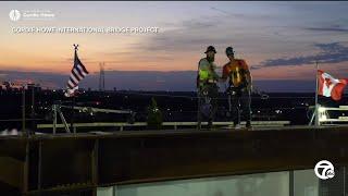 Man in iconic Gordie Howe Bridge photo is 2nd generation ironworker from Southgate