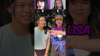 LISA or JENNIE? Who is more POPULAR in BLACKPINK? #blink #blackpink #jennie #lisa #kpop #jisoo #rosé