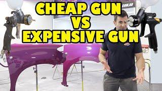 Cheap Spray Gun VS Expensive Spray Gun