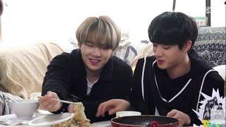 BTS Yoonjin moment part7  Yoongi & Jin Sin Sweet moment