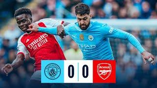 HIGHLIGHTS CITY AND ARSENAL SHARE SPOILS AFTER ETIHAD BLANK CHECK  Man City 0-0 Arsenal