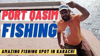 PORT QASIM FISHING  Karachi Fishing 2021   Fish Hunting in karachi Mangroves  Fishing in karachi