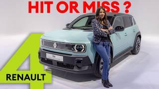 Renault 4 E-Tech FIRST LOOK - Renaults answer to the Kia EV3  Electrifying