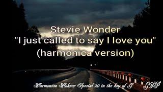 ГГ - Stevie Wonder I just called to say I love you harmonica version