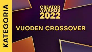 Vuoden Crossover Kategoria  Creator Awards Vaikuttajagaala