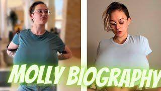 Molly Biography  Big natural body model Molly  Busty American model  @24curvyplusupdate47