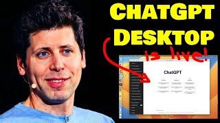 New ChatGPT Desktop App is LIVE  Start building with GPT-4o  ChatGPT + Google Drive + OneDrive
