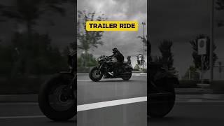 Trailer Bike Ride #keeway #cruisebike #short #viral