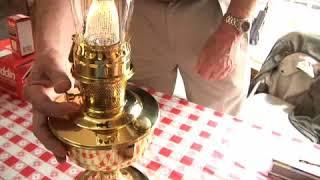 Lighting an Aladdin Lamp