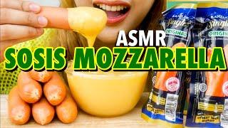 ASMR SOSIS KANZLER SINGLES SIAP MAKAN DICELUP SAUS KEJU MOZZARELLA  ASMR Indonesia