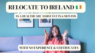 HOW TO LAND A ROLE AS A HEALTHCARE ASSISTANT IN IRELAND  WITH NO EXPERIENCE