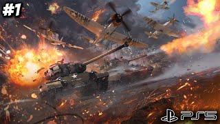 War Thunder  PS5 GAMEPLAY - FREE TO USE 