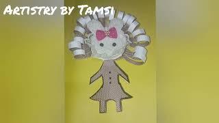 Kids Craft  Doll  Recycle  Disposable cup to Doll