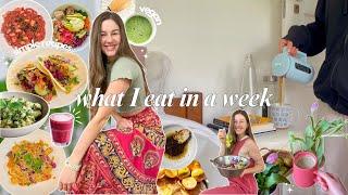 what I *actually* eat in a week   simple vegan recipes 