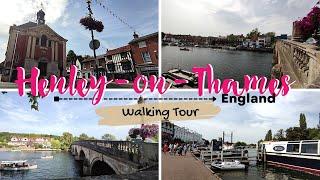 HENLEY-ON-THAMES ENGLAND  WALKING TOUR 4K